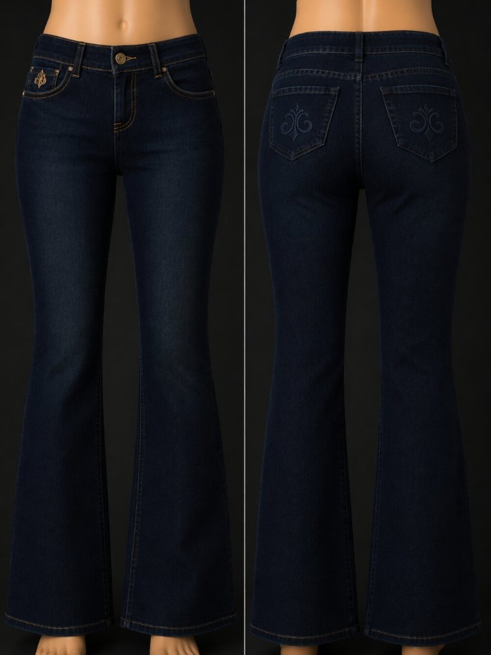 Dereon Jeans - Dark Wash Bootcut